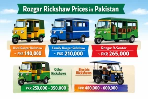 Rozgar Rickshaw Price in Pakistan